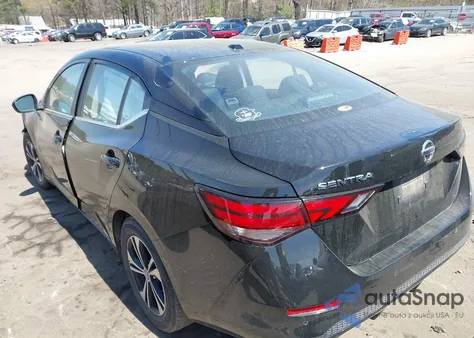 2023 Nissan Sentra Sv Xtronic Cvt z USA, uszkodzony, nr VIN 3N1AB8CV9PY262090